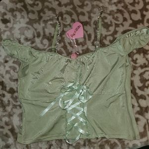 SUGAR THRILLZ Corset and panty set